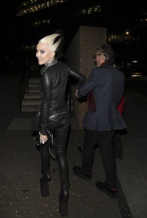 Daphne Guinness  - Seen at 'Moonage Daydream' - London Premiere Afterparty at Tate Modern